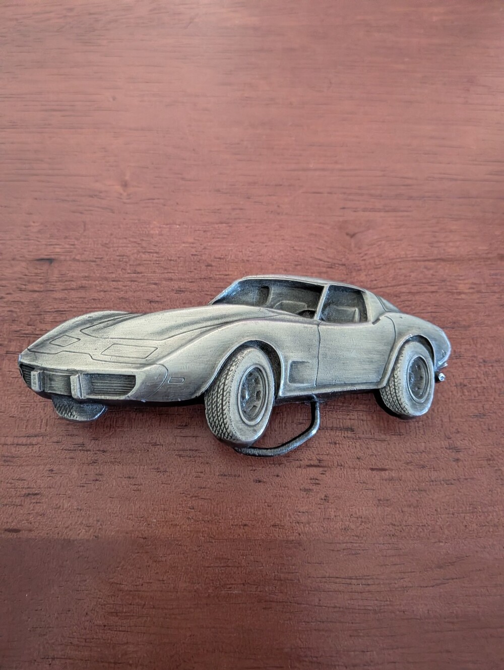 1979 Bergamot Brass Works Chevy Corvette Vintage Belt Buckle USA
